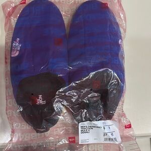 The North Face Blue Thermoball Mules